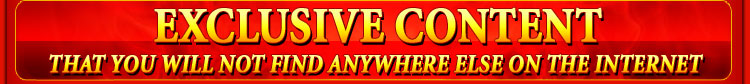 exclusive content that you will not find anywhere else on the internet